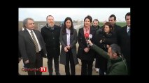 HDP'li vekiller Edirne Cezaevi önünden AYM'ye seslendi: Üzerinizde baskı mı var?