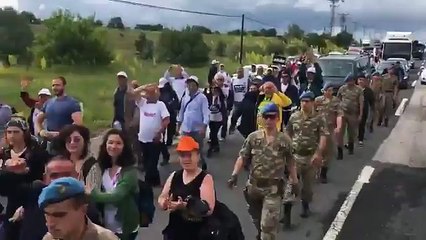 Adalet Yürüyüşü, 5'inci gününde