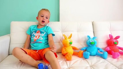 Funny Kids & Johny Johny Yes Papa Song Nursery Rhymes Songs and Learning Colors for Children