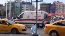 Uyuşturucu madde kullanan genç Taksim Meydanı'nda fenalaştı