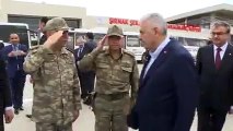 Şehit olan Tümgeneral Aydın, Başbakan Yıldırım'ı Şırnak'ta böyle karşılamıştı