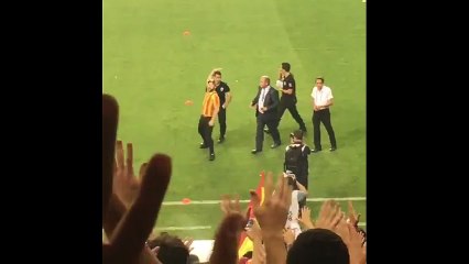 Polis engelledi, Rıza Kocaoğlu kutladı; Göztepe 14 yıl aradan sonra Süper Lig&#39;de