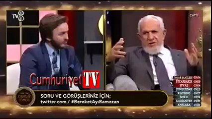 Ramazan programında konuşan Profesör: Regl döneminde sokakta yemek yiyen kadınlar dayak yer