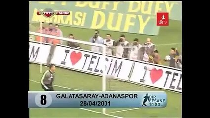 Hagi&#39;nin Galatasaray&#39;da attığı en güzel 10 gol