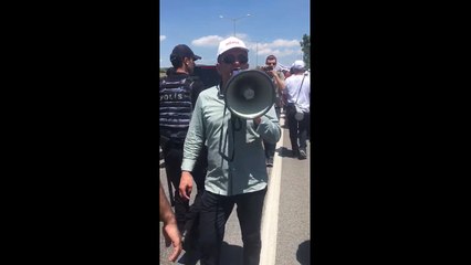 Adalet Yürüyüşü&#39;nde 50&#39;nci kilometre