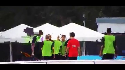 Neymar - Semedo kavgasının görüntüleri!