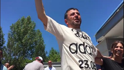 Adalet Yürüyüşü&#39;nde Veli Ağbaba halay çekti, kortejdekileri &#39;çoşturdu&#39;