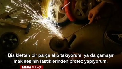 Yürüyemeyen hayvanlara özgürlük hediye eden Mardinli genç