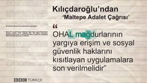 Kılıçdaroğlu'ndan '10 maddelik Maltepe Adalet Çağrısı'