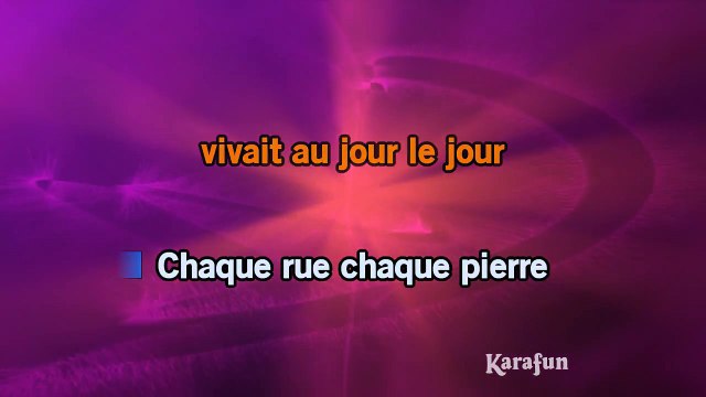 Laura Pausini et Charles Aznavour - Paris au mois d'août KARAOKE / INSTRUMENTAL