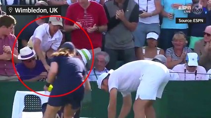 Wimbledon&#39;da &#39;havlu kavgası&#39; sosyal medyada gündem oldu