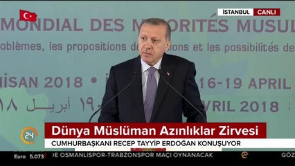 Cumhurbaşkanı Erdoğan: Müslüman ülkelerin liderleri de 'Dünya 5'ten büyüktür' sözünü anlamış değil