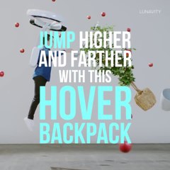 Defy gravity with this hover backpack