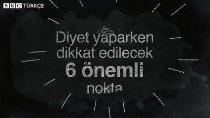 Diyet yaparken düşülmemesi gereken 6 büyük hata