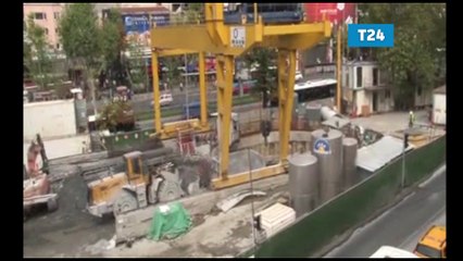 Metro istasyonu inşaatında tarihi kalıntılar bulundu