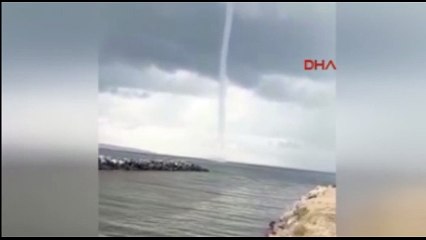 Plajda hortum paniği