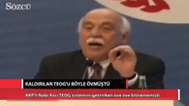 Eski Milli Eğitim Bakanı Nabi Avcı, TEOG'u böyle takdim etmişti: Endişe yaşamayacağınız bir sistem getiriyoruz...
