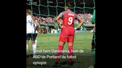 Afganistan kökenli göçmen kadın futbolcu Nadia Nadim...