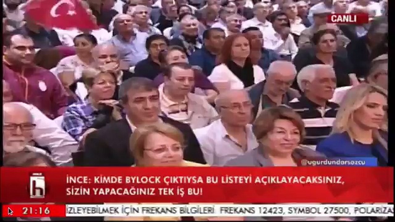 Muharrem İnce: Recep Recep'e karşı, yakında karışacak bu çarşı!