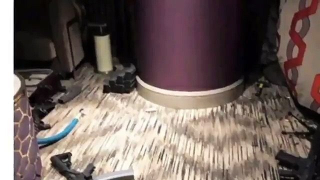 Las Vegas saldırganının kaldığı otel odasından görüntüler ortaya çıktı