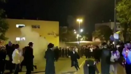 Police Officers Injured in Ultra-Orthodox IDF Draft Riot