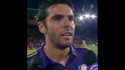 Brezilyalı futbolcu Kaka, gözyaşları içinde Orlando&#39;ya veda etti