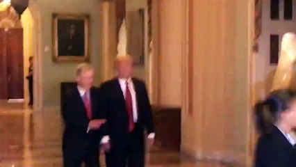 "Trump ihanettir" diye bağırdı, Rus bayrağı fırlattı!