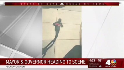 New York saldırganı polis tarafından vurulmadan hemen önce kameralara yansıdı