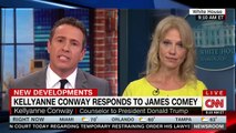 Kellyanne Conway is flailing trying to figure out how to talk about Comey against someone who actually knows something