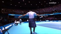 Federer İskoç eteği giyip maç yaptı: Kendimi çıplak hissettim