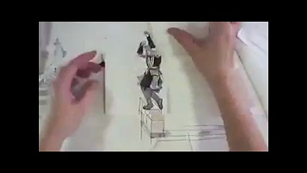 Assassin's Creed üç boyutlu kâğıt sanatı ile buluşursa...