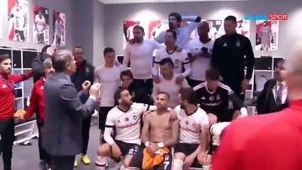 Şenol Güneş&#39;ten soyunma odasında zafer konuşması