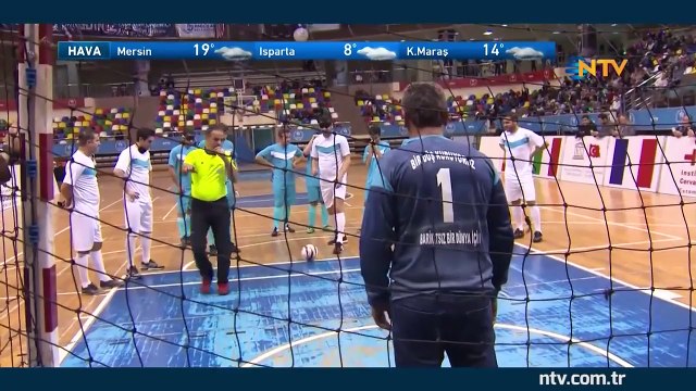 Görme Engelli Milli Takım ile A Milli Takımı oyuncuları maç yaptı