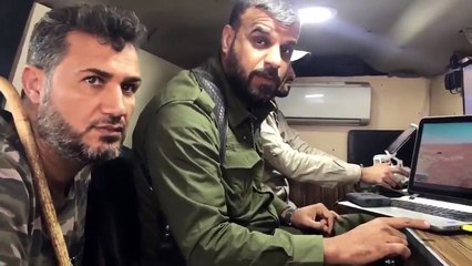 Tank ile bombalı araç arasındaki düello böyle görüntülendi