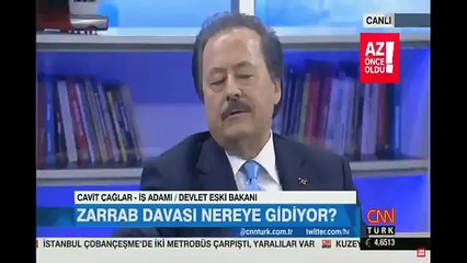 Cavit Çağlar'dan Rıza Sarraf davası yorumu: O konuda yaralıyım
