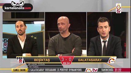 Negredo&#39;nun gol attığı sırada GS TV!