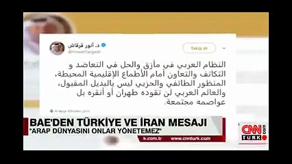 BAE Dışişleri Bakanı'ndan 'Türkiye'ye karşı birleşin' çağrısı