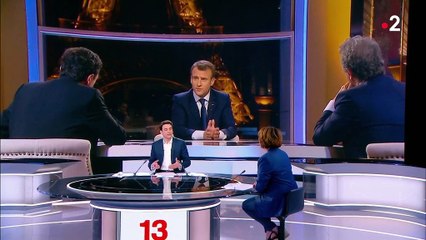 Interview d'Emmanuel Macron : "un affrontement" selon Nathalie Saint-Cricq