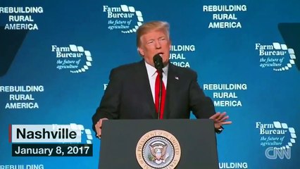ABD Başkanı Donald Trump&#39;tan çiftçilere: Beni seçtiğiniz için mutlu olmalısınız, size ayrıcalık tanıdığım için çok şanslısınız...