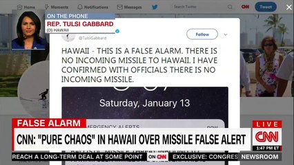 Hawaii'de yanlışlıkla balistik füze alarmı verildi