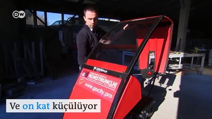 Katlayıp taşıyabileceğiniz bir araba ister miydiniz?