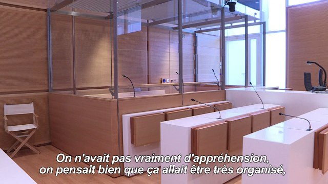 Palais: premières audiences au nouveau palais de justice