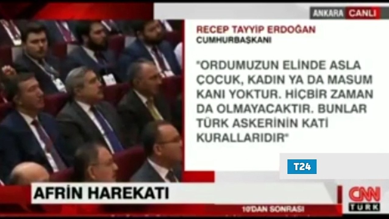 Cumhurbaşkanı Erdoğan: Sözde Türk Tabipler Birliği gibi bir kesim 'Savaşa Hayır' diye bir kampanya yürütmek istiyor, bu terörist sevicilerin barışa evet dediklerini de pek duymadık