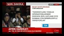 Cumhurbaşkanı Erdoğan: ÖSO terör örgütü değil, Kuvayı Milliye gibi sivil bir oluşumdur