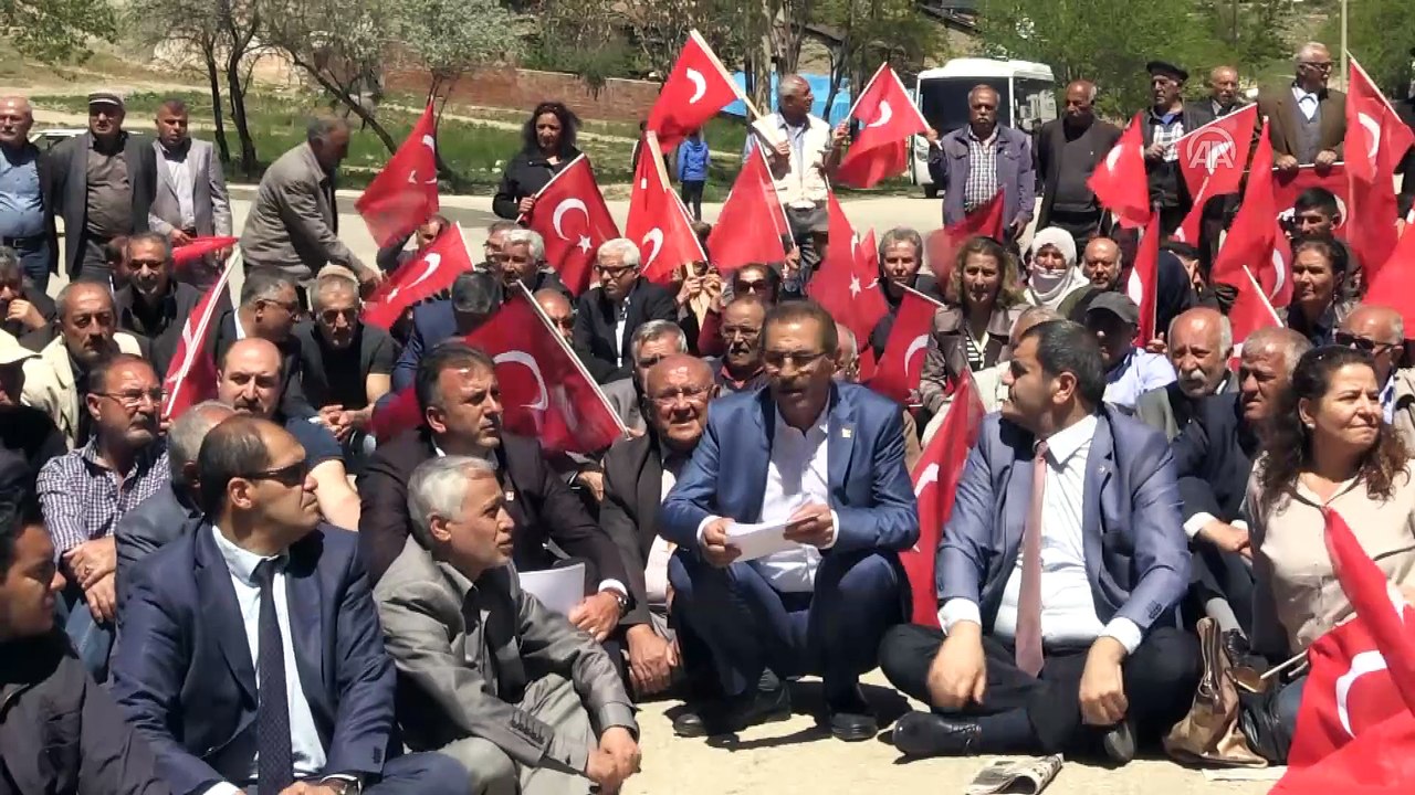 CHP'nin oturma eylemi - ELAZIĞ