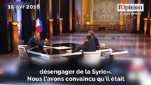 Syrie: quand la Maison Blanche contredit Emmanuel Macron