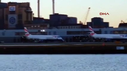 Londra&#39;da City Havalimanı&#39;nda 2. Dünya Savaşı&#39;ndan kalma bomba bulundu