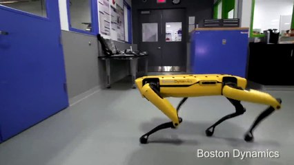 Boston Dynamics&#39;in robot köpekleri güncellendi, artık kapıları açabiliyor!