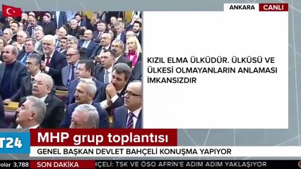 Bahçeli: Gerekirse en ön safta bozkurt gibi Afrin&#39;e gider, bu millete taşıdığım canı seve seve feda ederim; bu da millete devlet sözüdür!