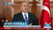 Dışişleri Bakanı Çavuşoğlu: Terör örgütü ile mücadele eden kimseye karşı değiliz